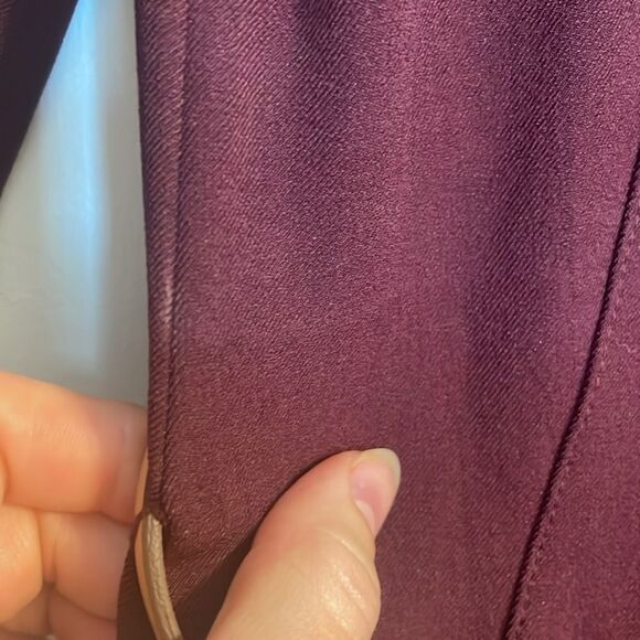 MM LaFleur The Etsuko Dress in Claret 2 - Picture 8 of 9